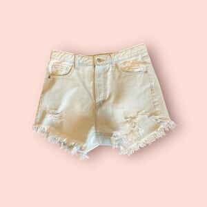 #003, Wild Fable distressed pale blue Denim Shorts, size: 10